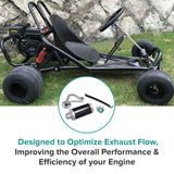 Performance Exhaust System for 6.5 Hp Engine Go-Karts