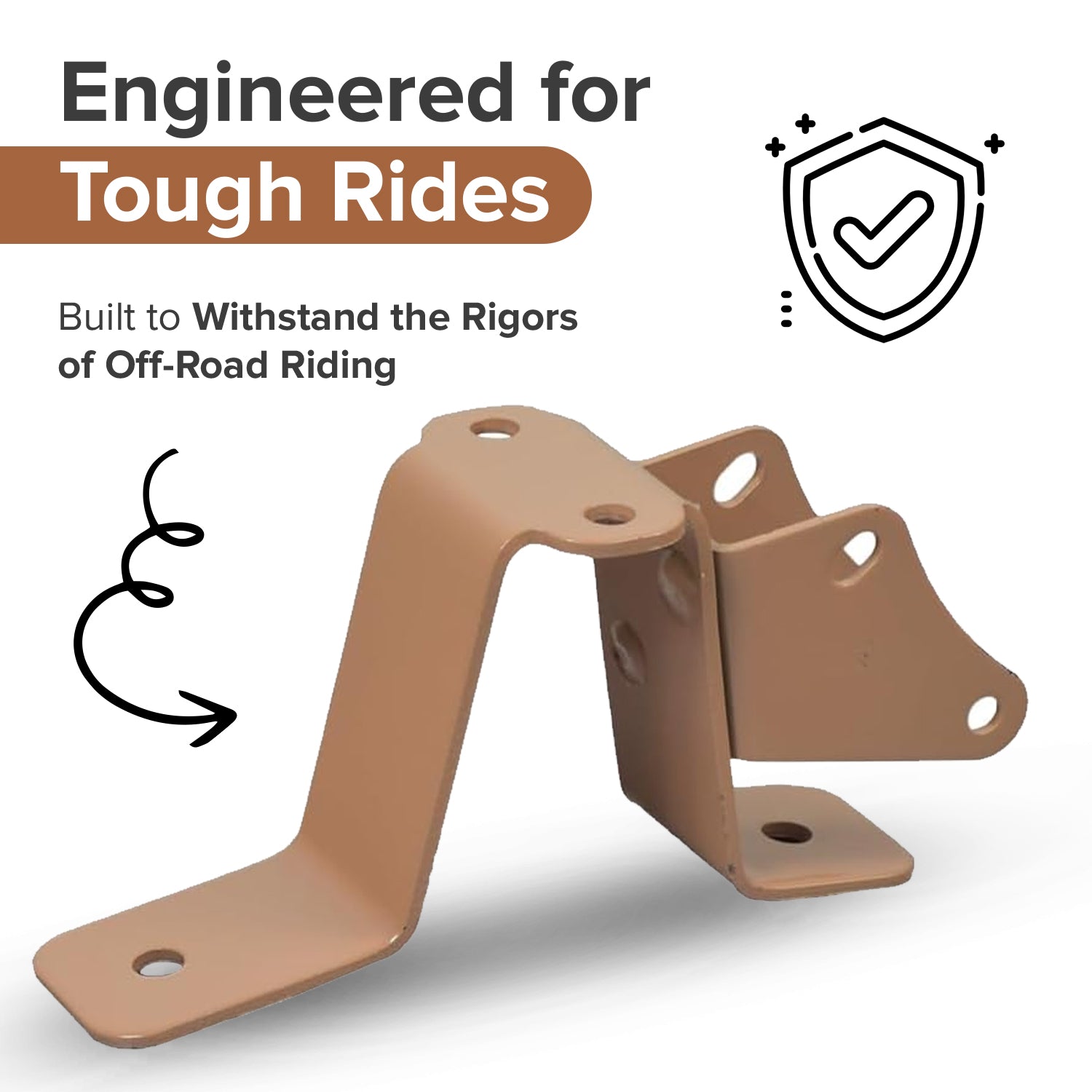 Headlight & Fender Bracket for the Coleman CT200U-EX Mini Bike