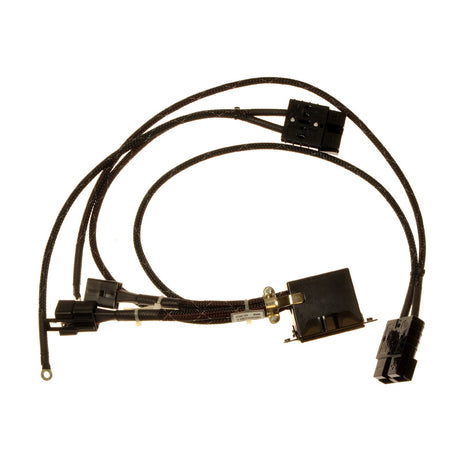 9 Pin Electronic Power Interface Cable for the Jazzy 1122 Power Chair, featuring a black electrical wire with connectors, essential for the chair's operating system.