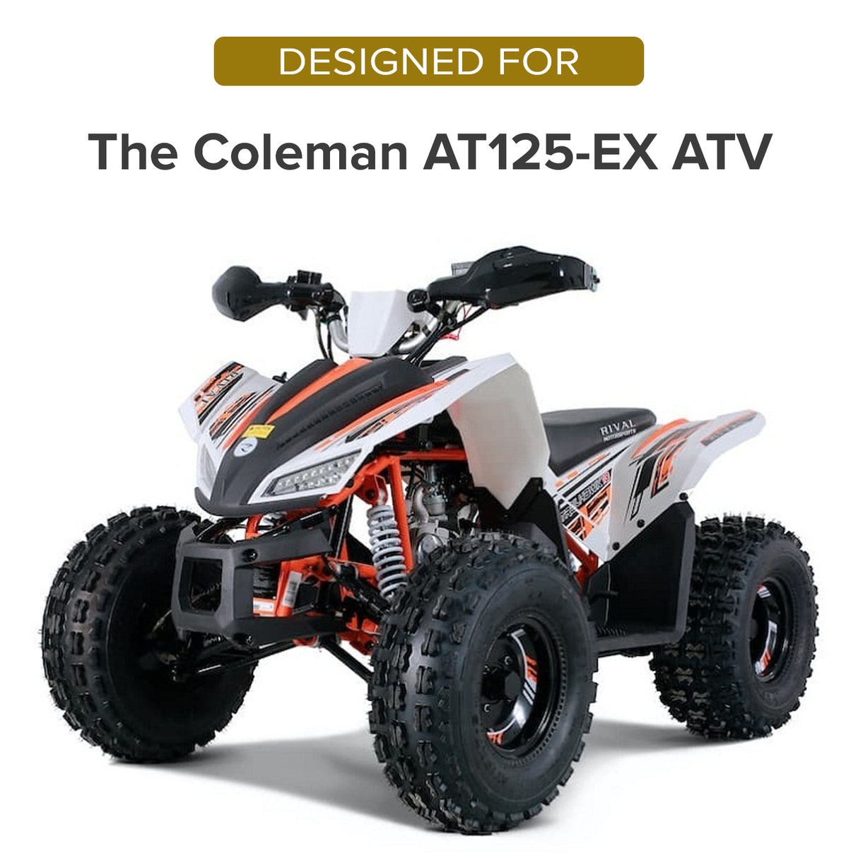 Steel Cargo Rack for the Coleman AT125-EX ATV