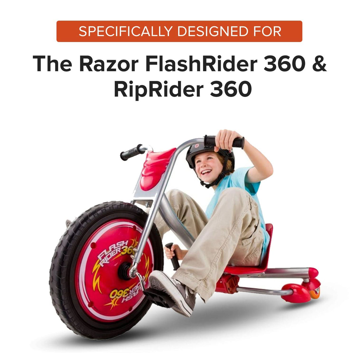 Rear Caster Wheels for the Razor PowerRider 360 (Set of 2)