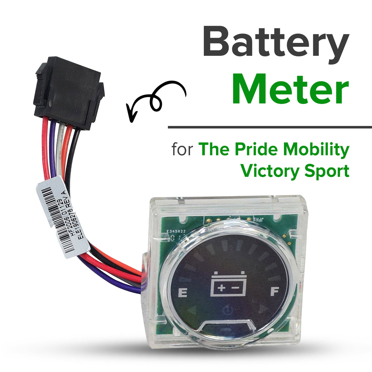 Battery Meter for the Pride Mobility Victory Sport (S710DXW) (ELE1906793)
