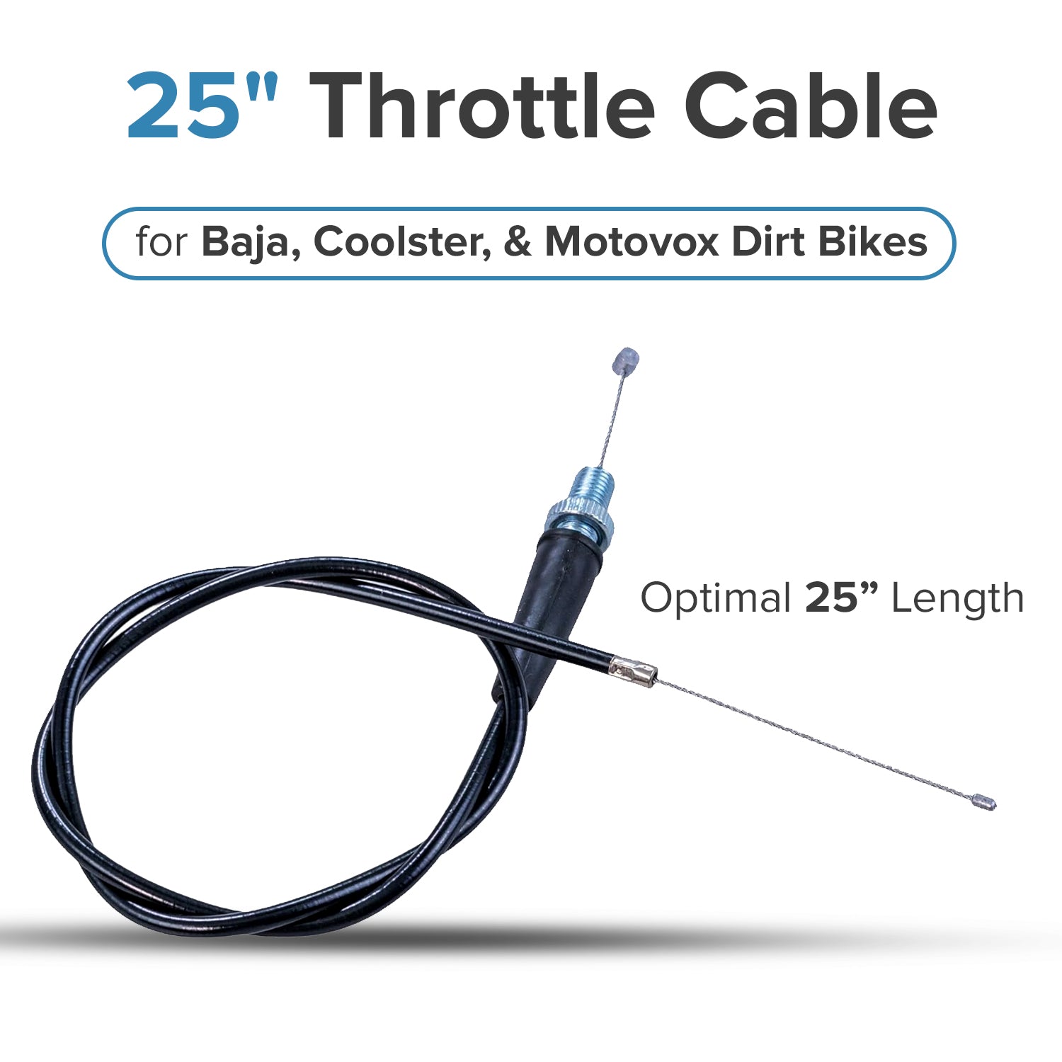 Throttle Cable for the Motovox MVX70 70cc Pit Bike