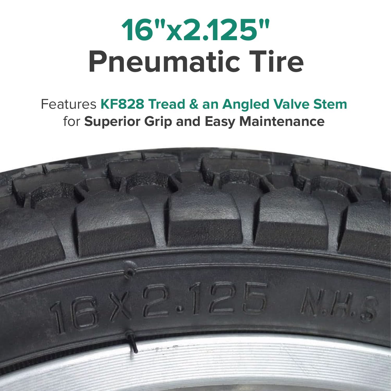 Rear Wheel with Hub Motor for Razor Ecosmart Metro HD, & Ecosmart Metro SUP Electric Scooters