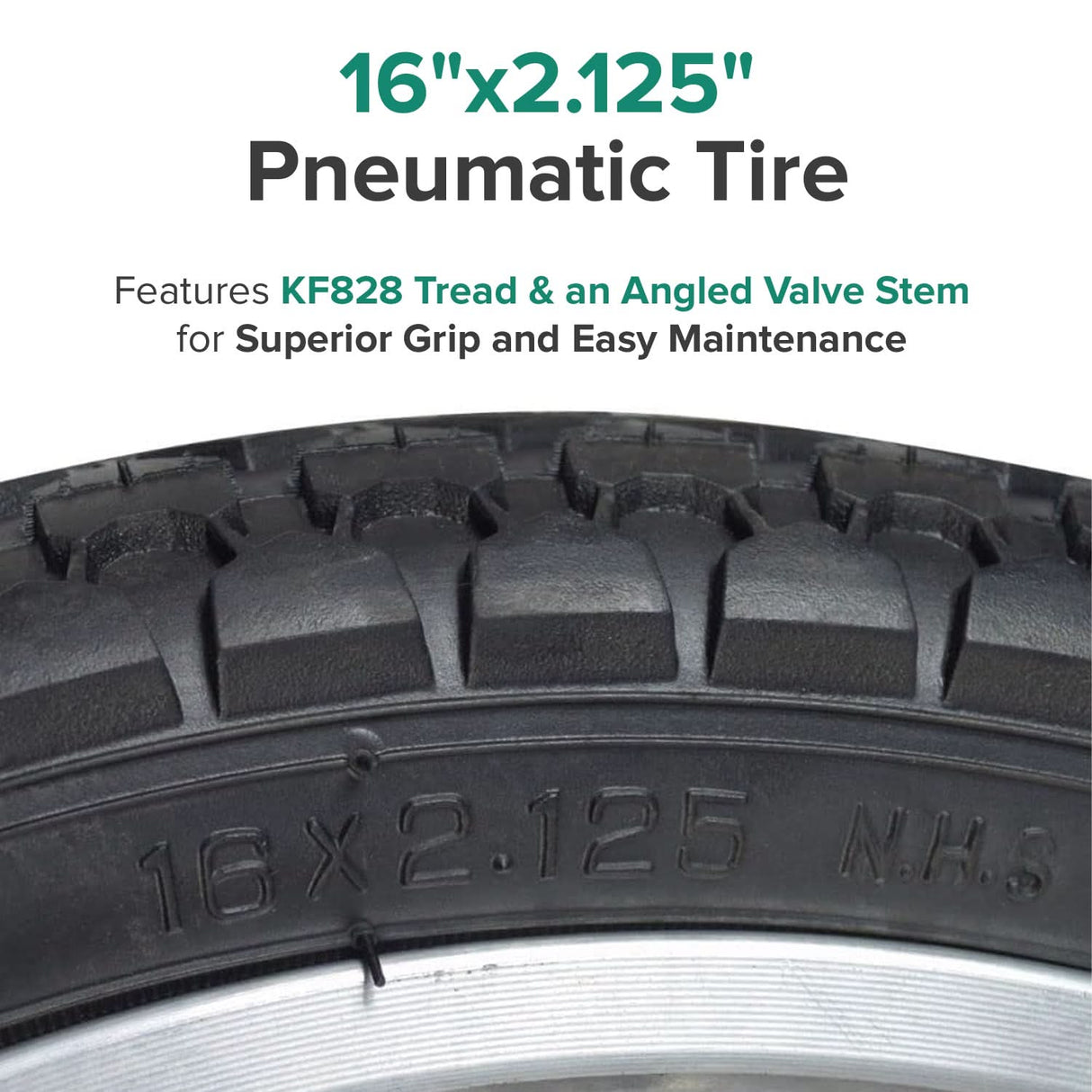 Rear Wheel with Hub Motor for Razor Ecosmart Metro HD, & Ecosmart Metro SUP Electric Scooters