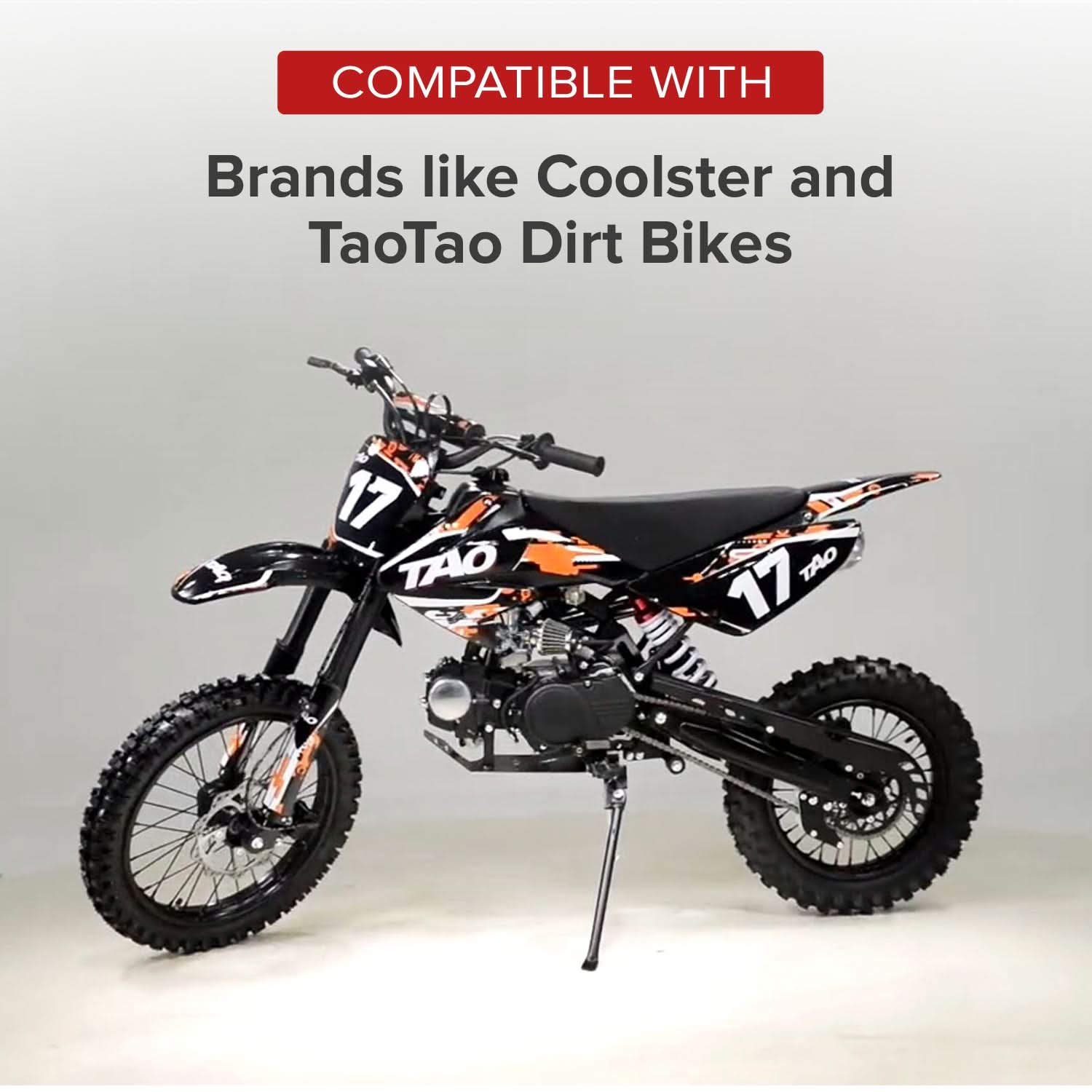 aqxreight - Binnenband 90/100-14 Binnenband Achterband 14 inch Zwart Geschikt voor BigFoot PIT PRO Drit Bike 125cc / 140cc aqxreight - Binnenband 90/100-14 Binnenband Achterband 14 inch Zwart Geschikt voor BigFoot PIT PRO Drit Bike 125cc / 140cc