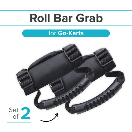 Roll Bar Grab Handles for Go-Karts (Set of 2)