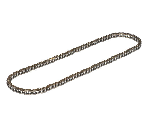 98 Link #25H Chain displayed on a white background, showcasing its metal links in a close-up view.