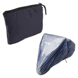 Pro Nylon Bicycle Cover displayed with a black zippered bag, showcasing a practical and durable accessory for protecting bikes and scooters.