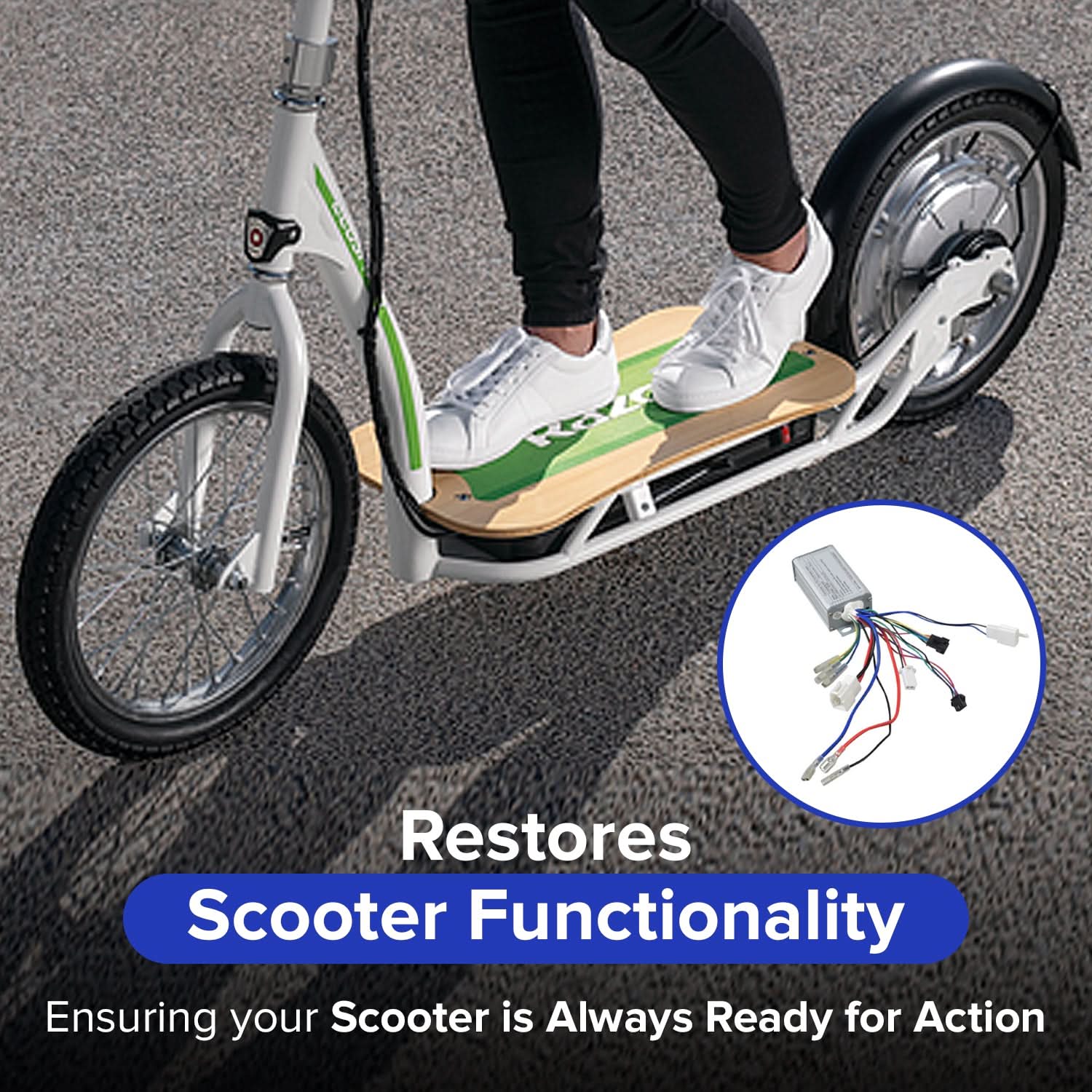 TT-WS3616-FS01 36 Volt Control Module for the Razor EcoSmart SUP Scooter (Versions 1+)