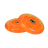 100 mm / 98 mm Replacement Flashing Light LED Kick Scooter Wheel with Bearings (Set of 2) showing two orange plastic discs with clear, light-up wheels, ideal for various scooter brands.