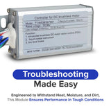 TT-WS3616-FS01 36 Volt Control Module for the Razor EcoSmart SUP Scooter (Versions 1+)