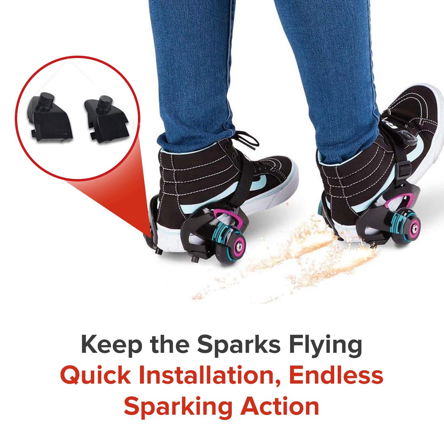 Replacement Spark Cartridges for the Razor JETTS Heel Wheels