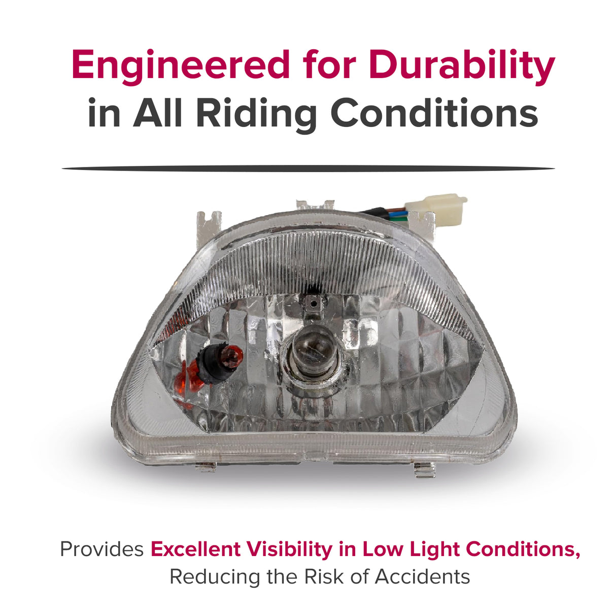 Headlight for the TaoTao ATA-110B ATV