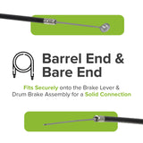 52" Brake Cable for the Razor Rambler 16 Electric Mini Bike