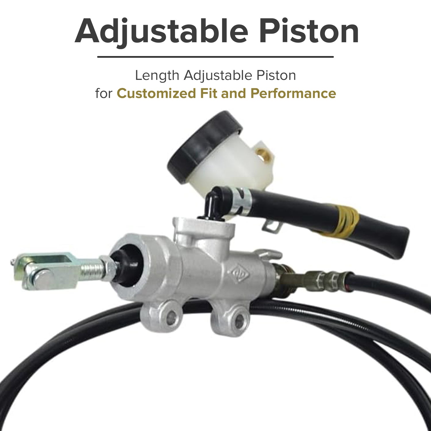 Rear Disc Brake Caliper & Master Cylinder Assembly for the Coleman