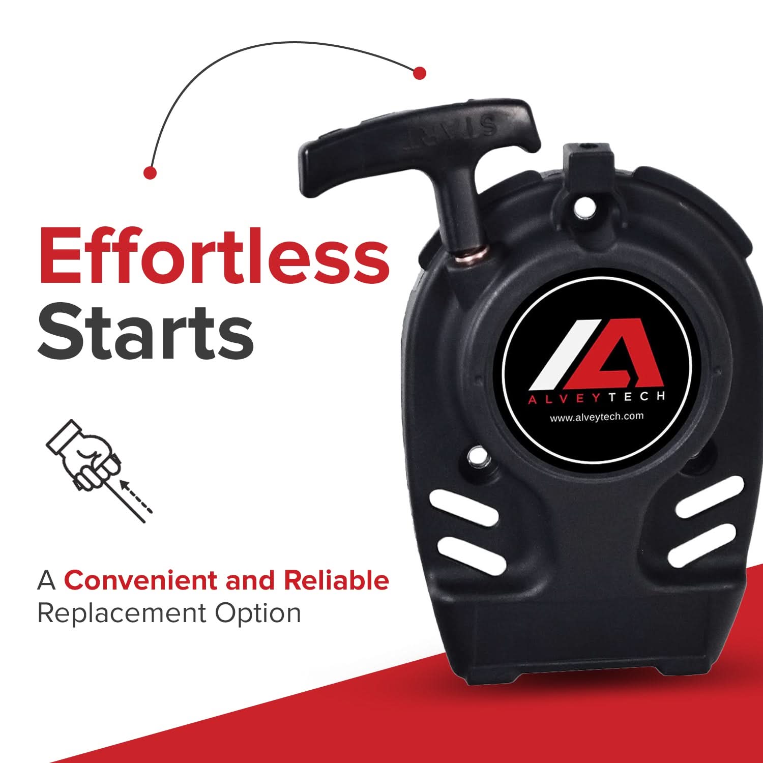 Pull Start for 40cc 4-Stroke ATVs, Dirt Bikes, & Mini Bikes