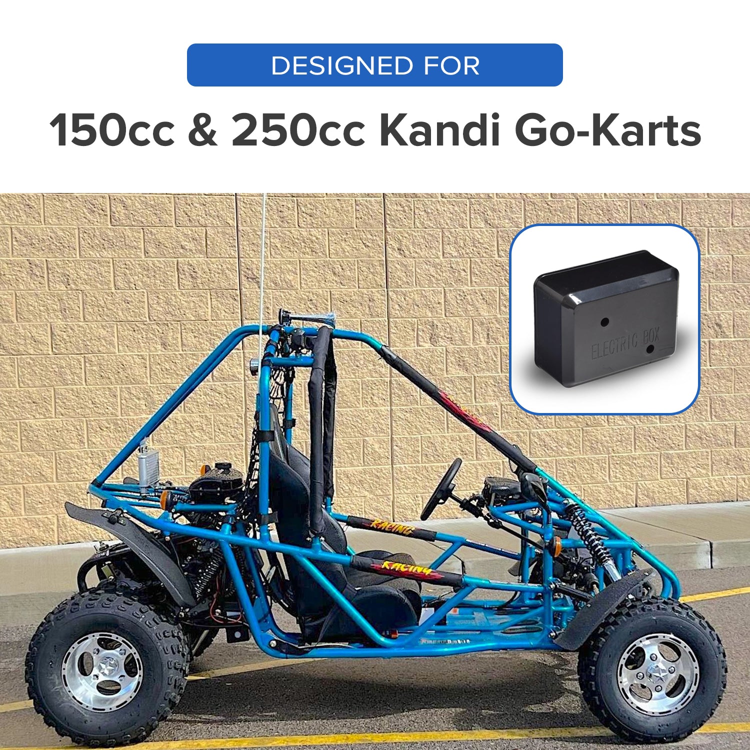 Electric Box Cover for 150cc & 250cc Kandi Go-Karts