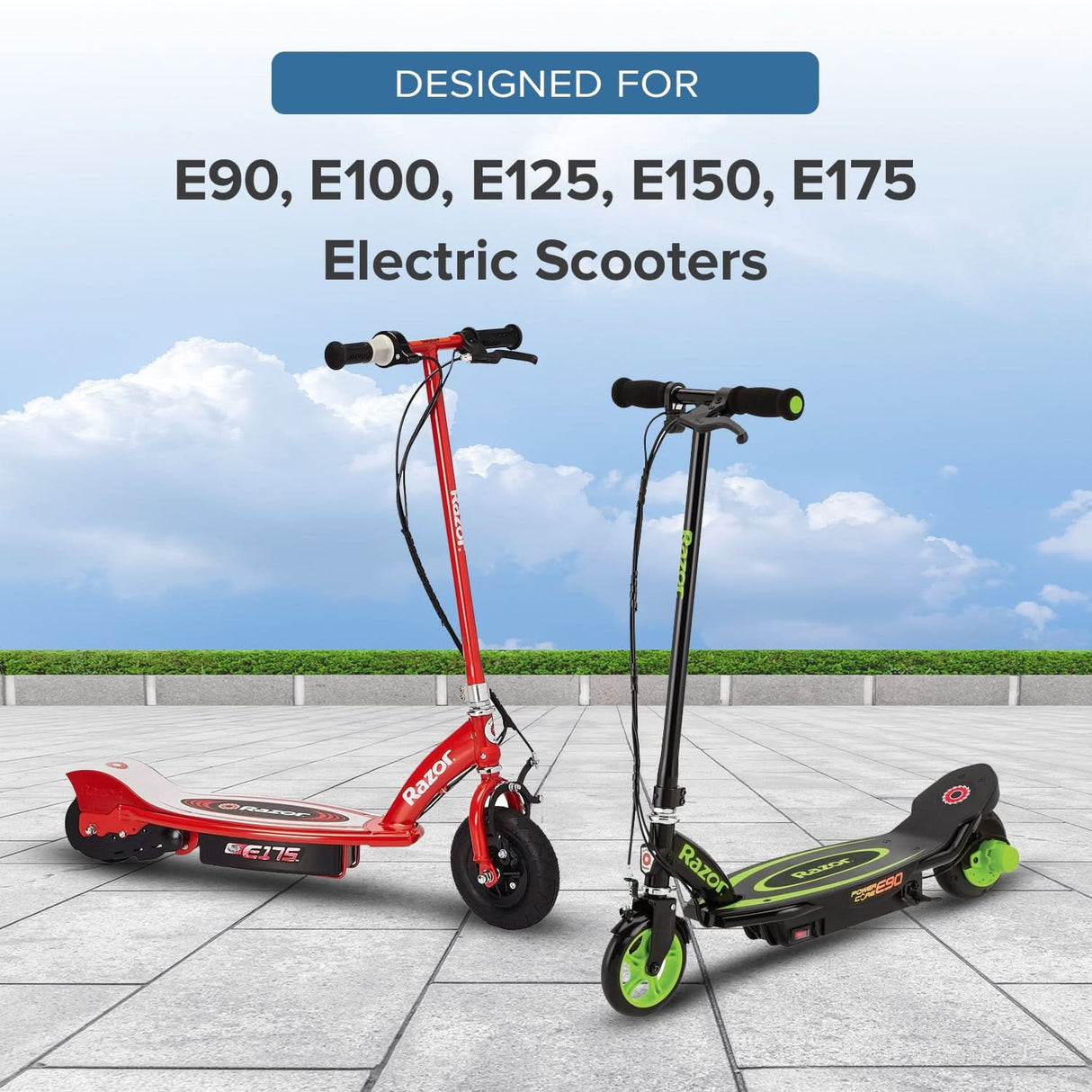 Chain Drive Rear Wheel Assembly for Electric Scooters