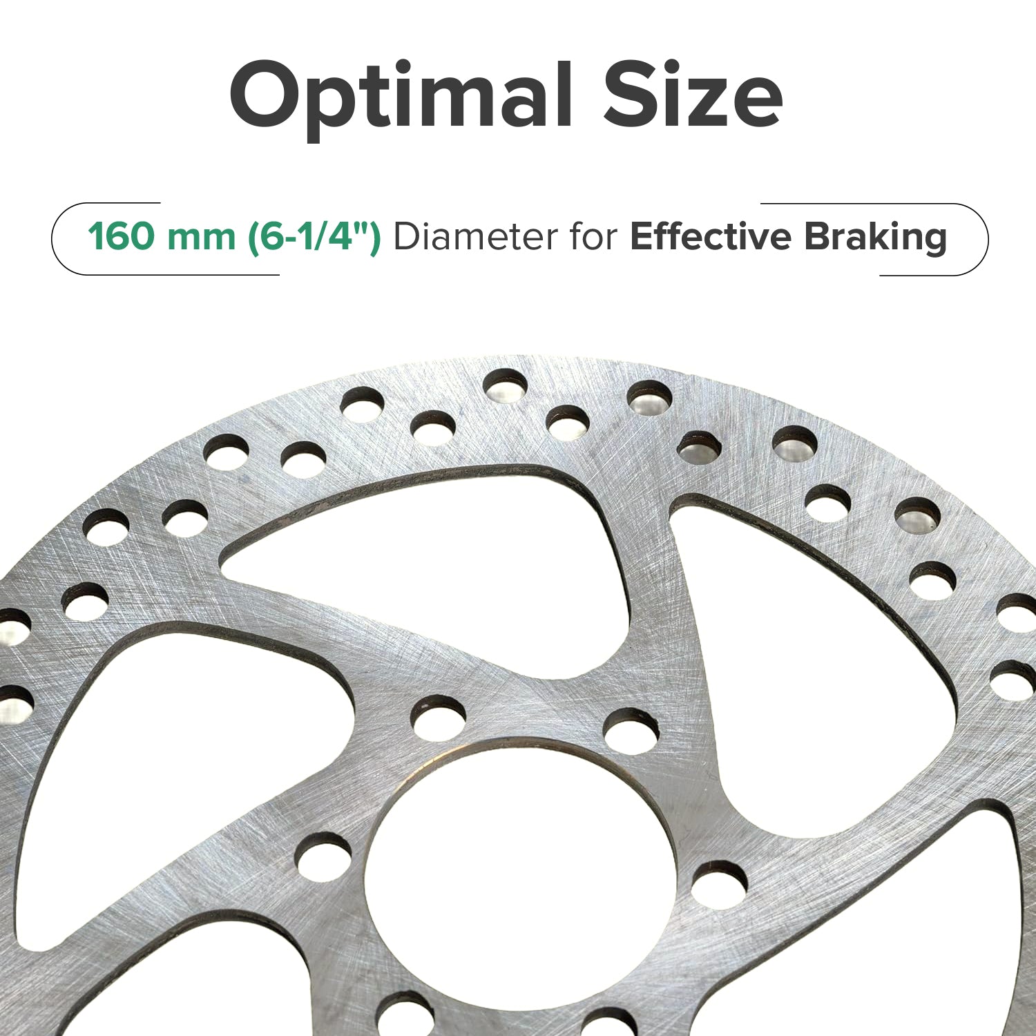 160 mm Disc Brake Rotor for Coleman CK100 & SK100 Go-Karts