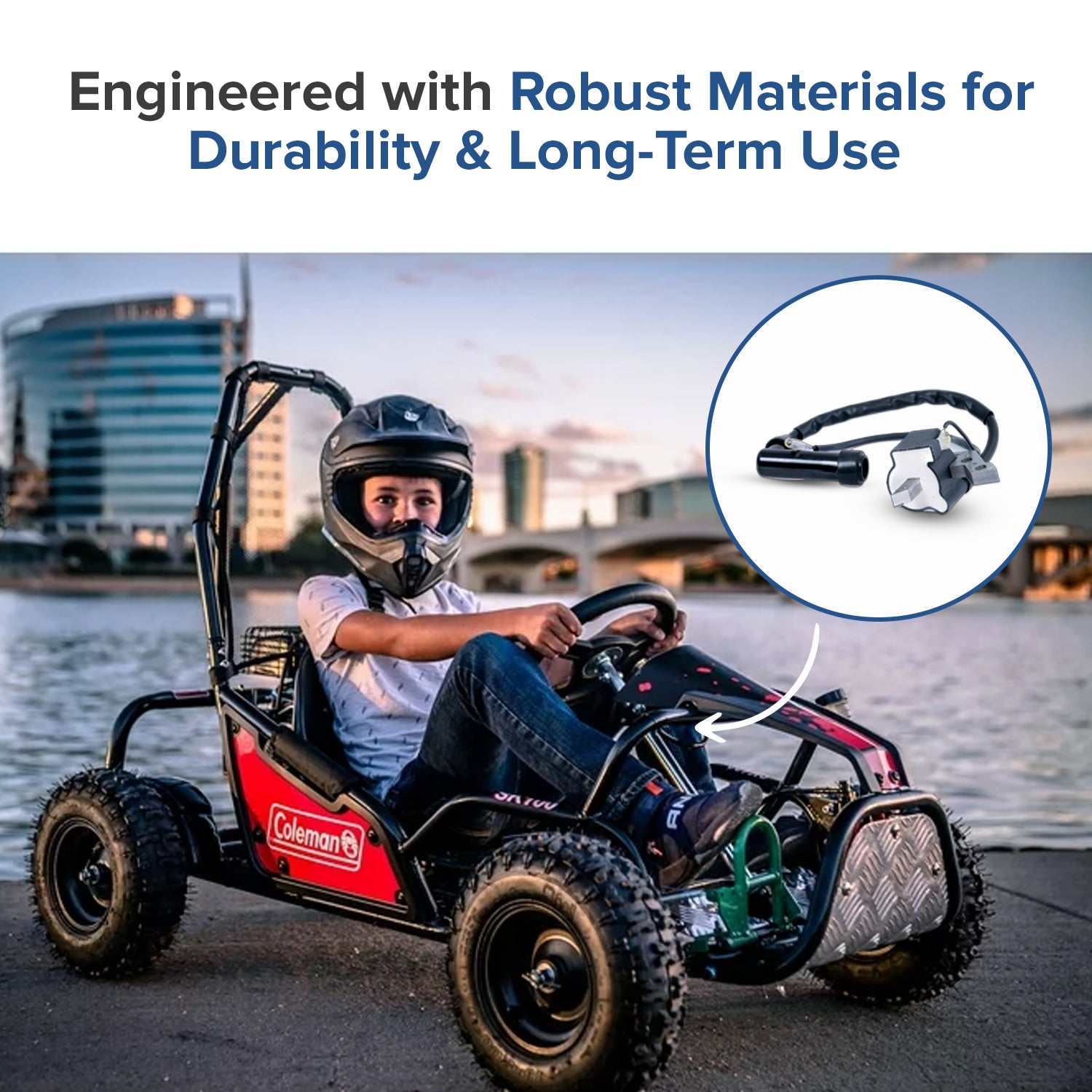 79cc Ignition Coil for Coleman CK100 & SK100 Go-Karts