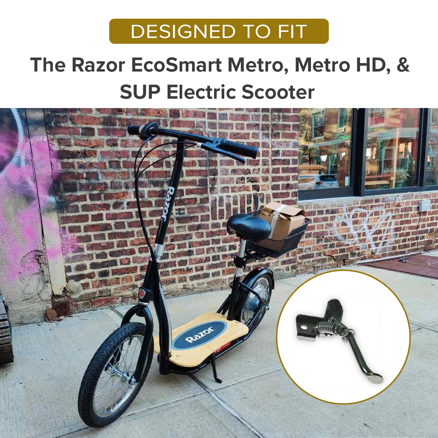 Kickstand with Screws for the Razor EcoSmart Metro