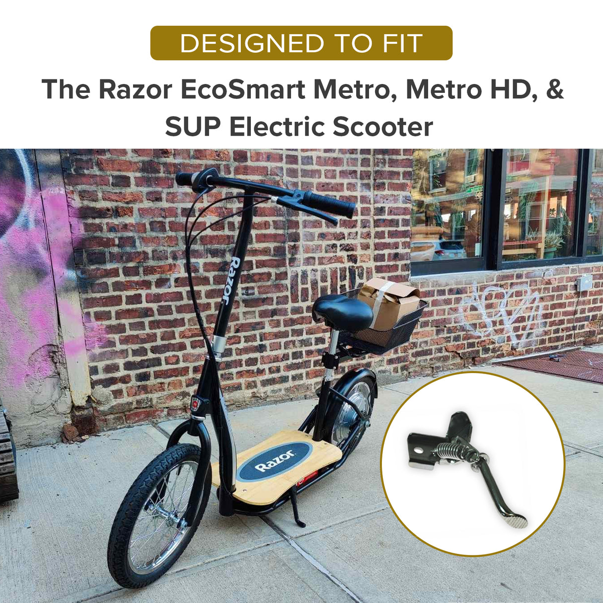 Kickstand with Screws for the Razor EcoSmart Metro