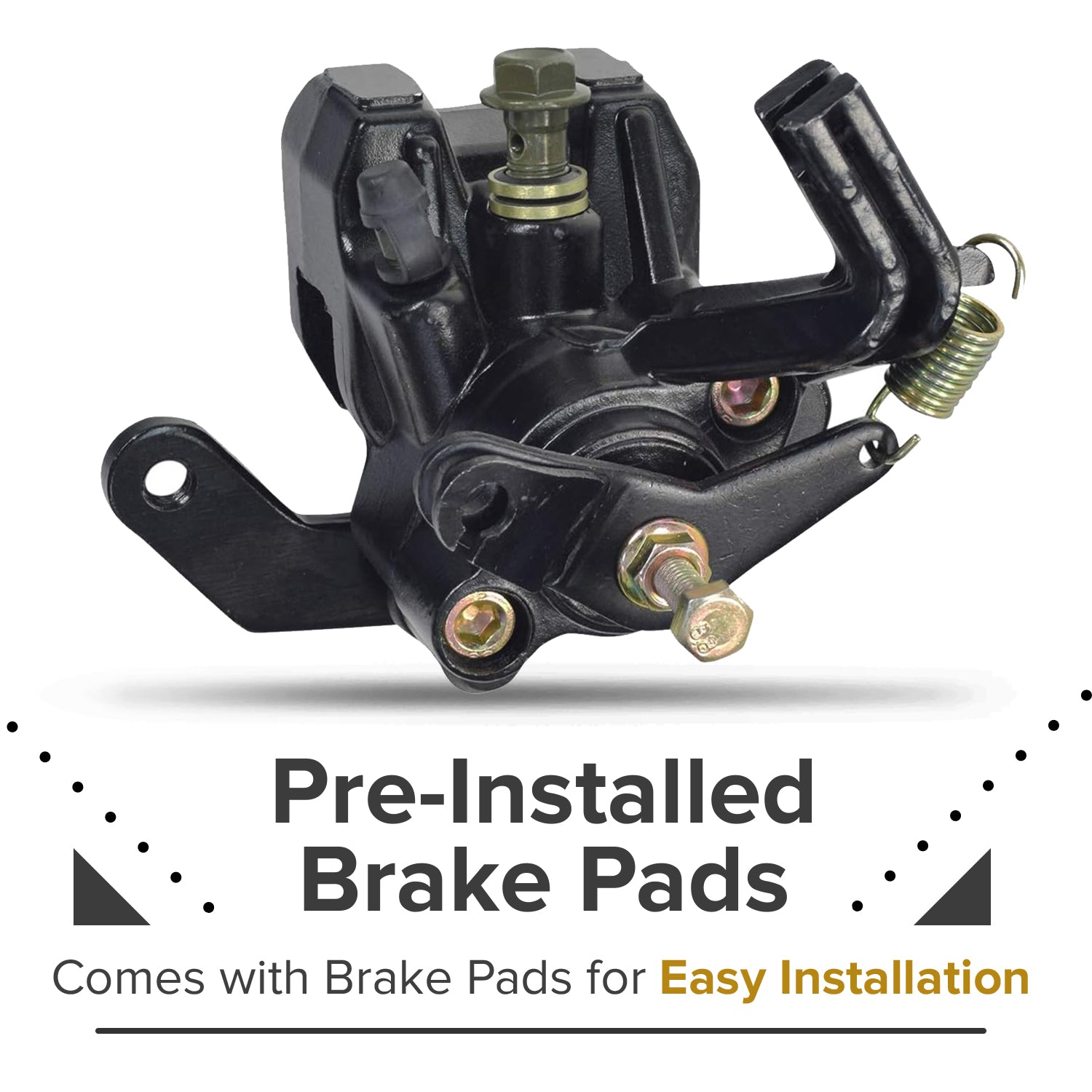 Rear Brake Caliper for 150cc Kandi Go-Karts & Dune Buggies