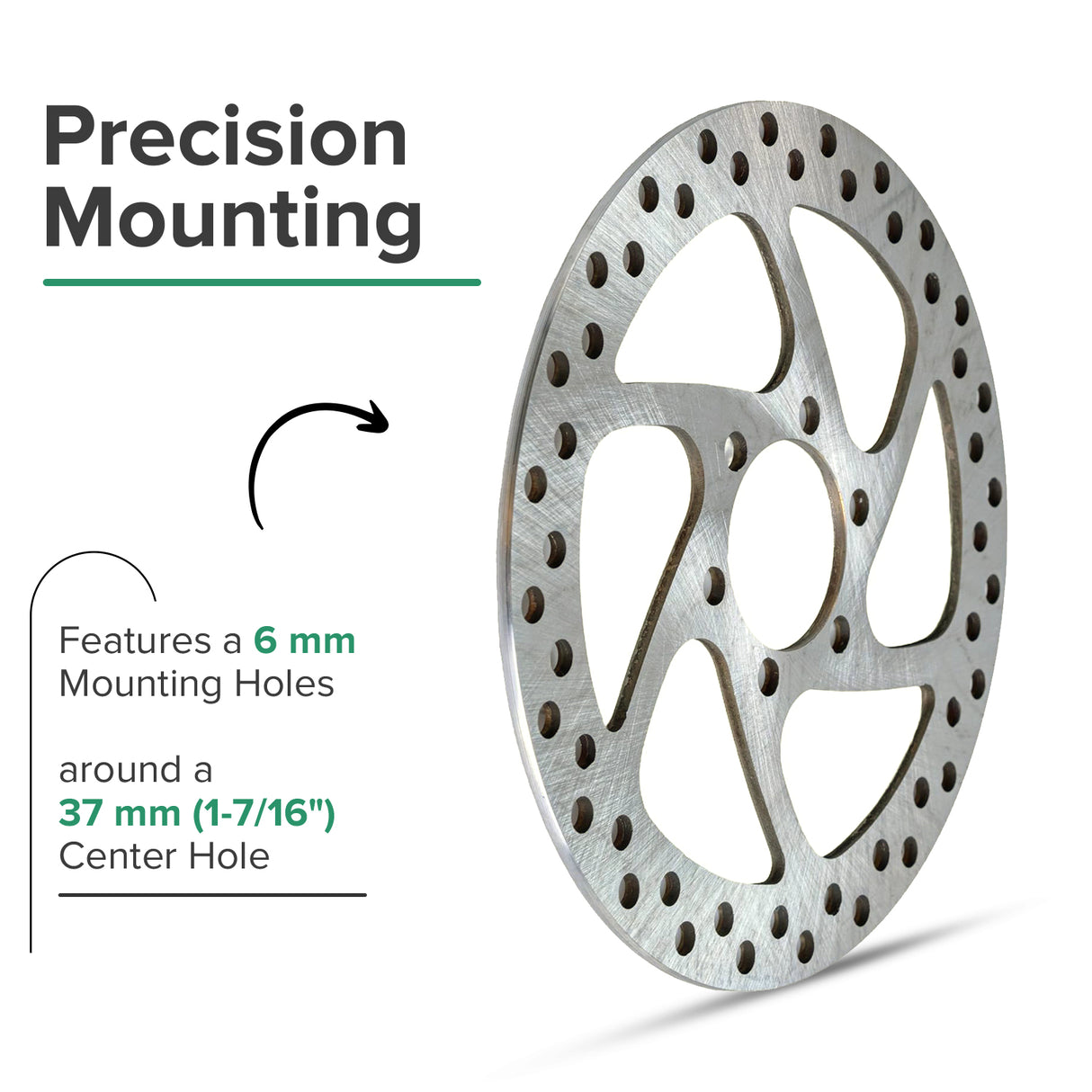 160 mm Disc Brake Rotor for Coleman CK100 & SK100 Go-Karts