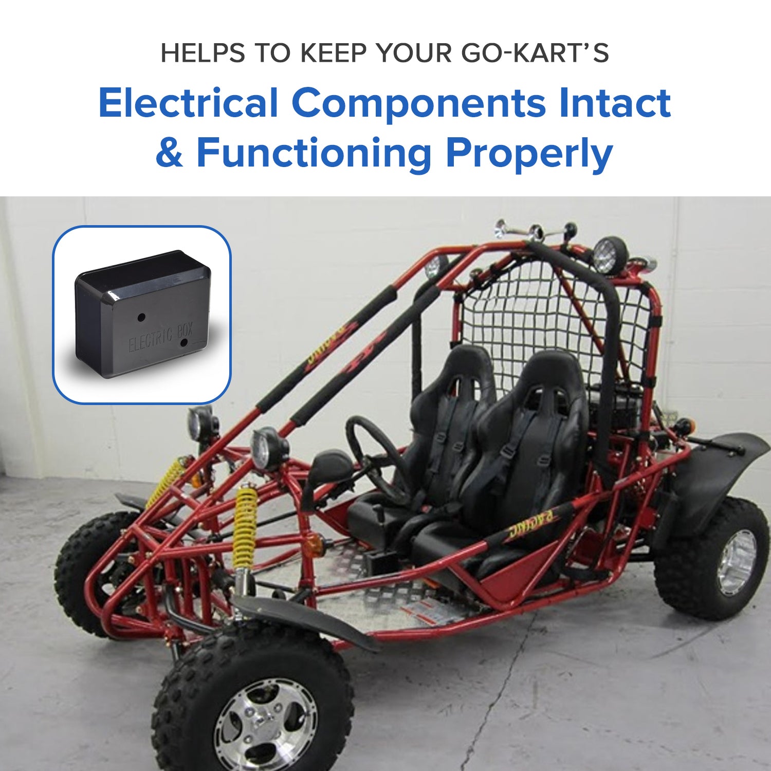 Electric Box Cover for 150cc & 250cc Kandi Go-Karts