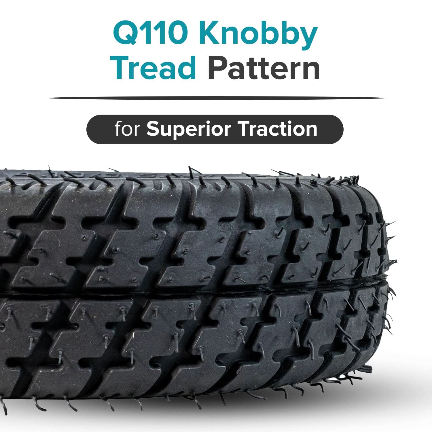 4.10/3.50-4 Knobby Scooter and Mini ATV Tire with K304 Tread Pattern 4.10/3.50-4 Knobby Scooter and Mini ATV Tire with K304 Tread Pattern