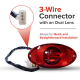 Rear Brake Light for 150cc - 250cc Go-Karts & Dune Buggies