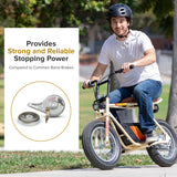 90 mm Drum Brake for the Razor Rambler 16 Electric Mini Bike