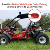 Rear Brake Light for 150cc - 250cc Go-Karts & Dune Buggies