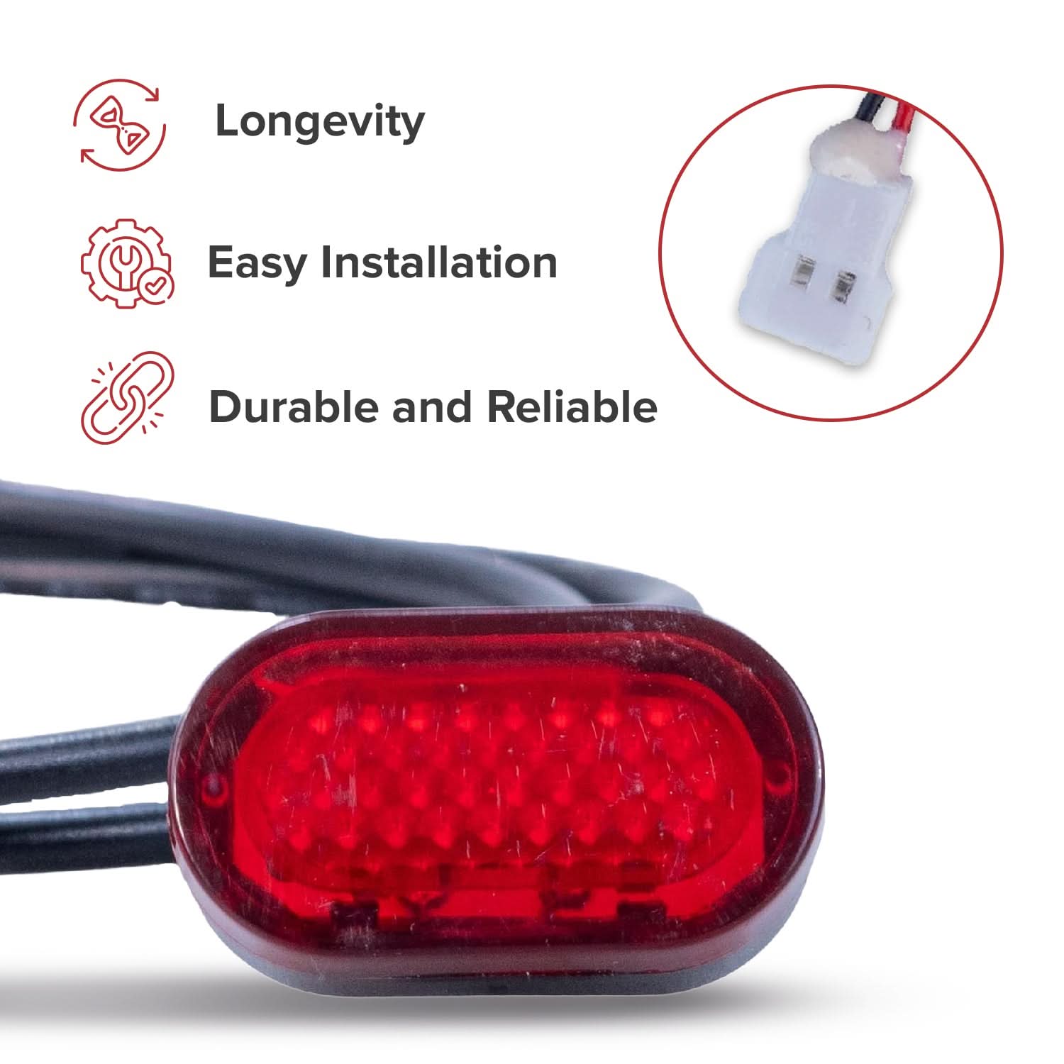 Taillight for the Hover-1 Journey Folding Electric Scooter