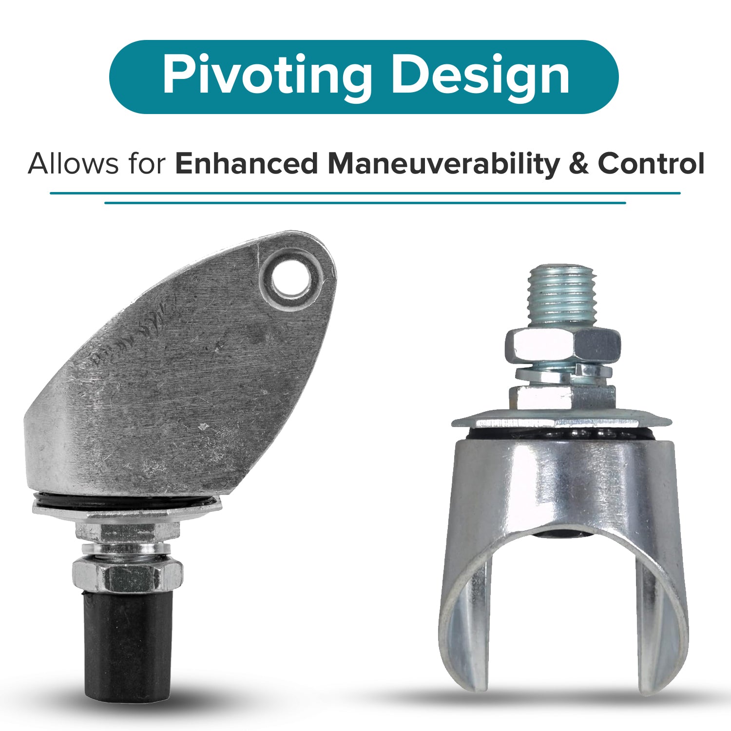 Front/Rear Caster Fork for the Razor Crazy Cart XL (Versions 1+)