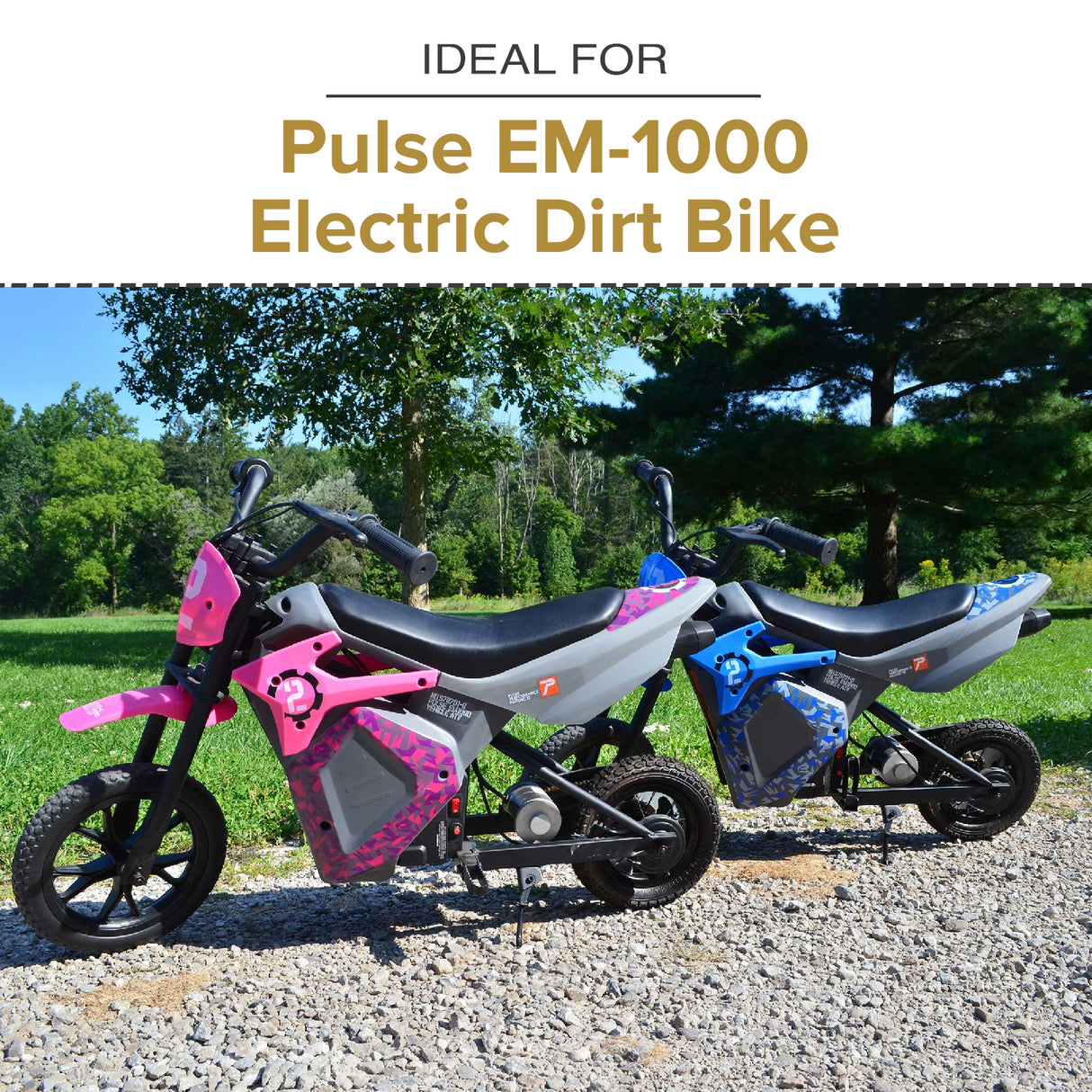 10"x2" Rear Inner Tube with Angled Valve Stem for the Pulse EM-1000 Electric Dirt Bike & Street Cruiser E-Motorcycle