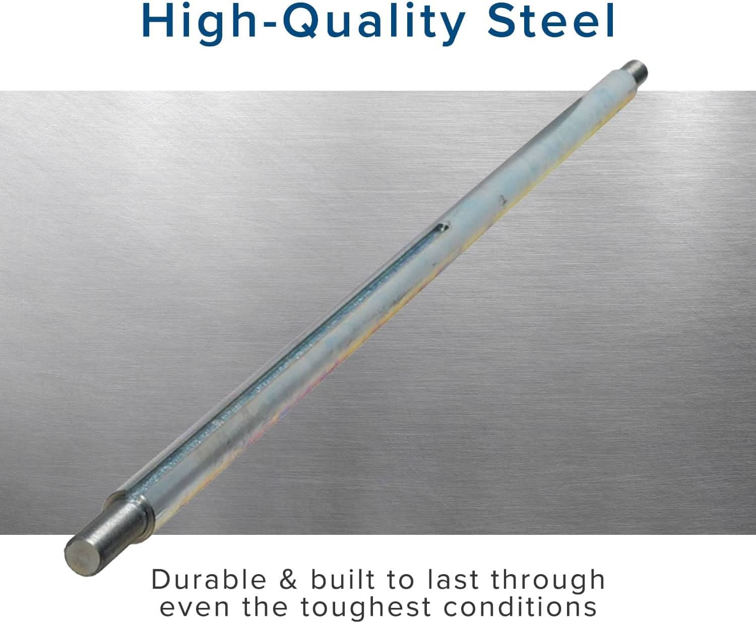 1" Diameter Axle Rod for Go-Karts With Hardware