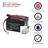 24 Volt Battery Pack for the Razor Dirt Quad