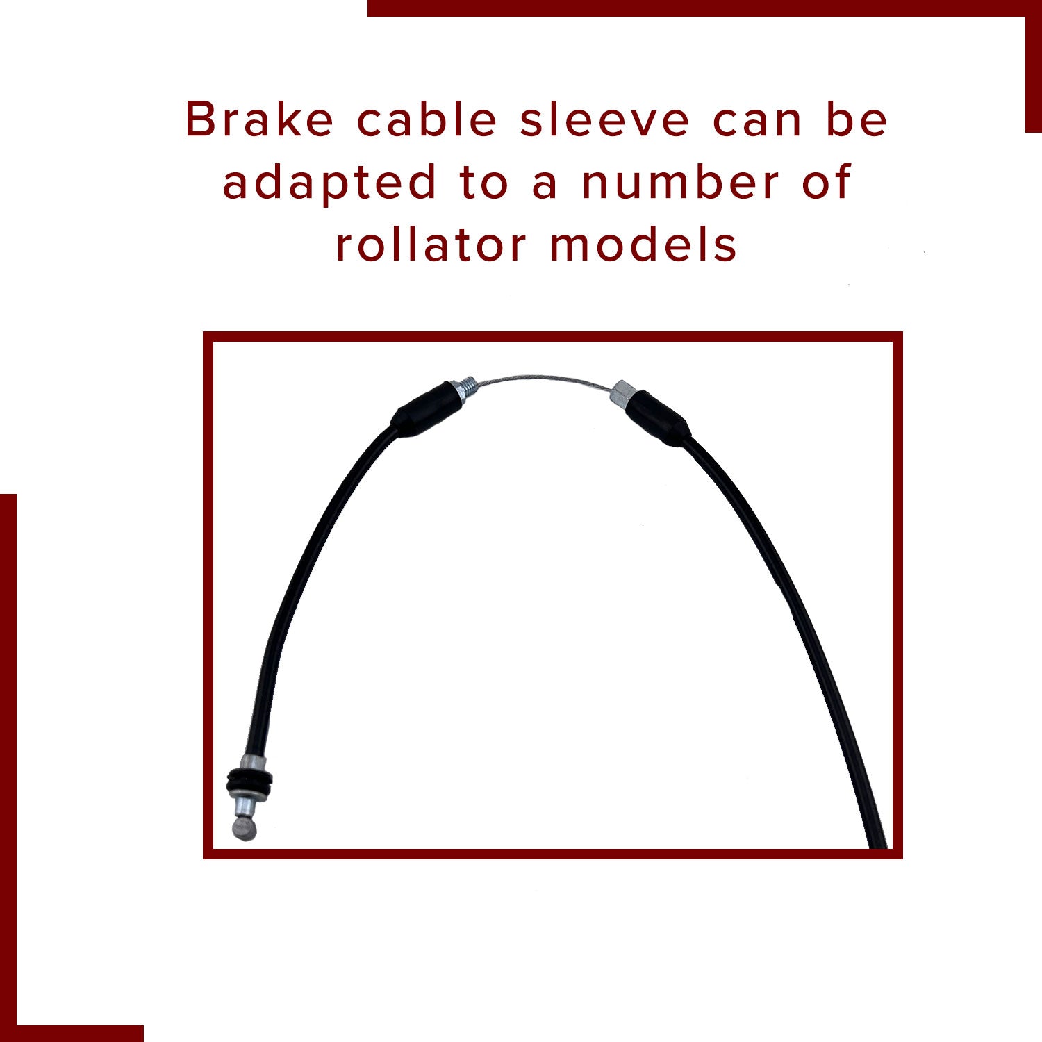 34" Brake Cable for Rollators & Wheelchairs