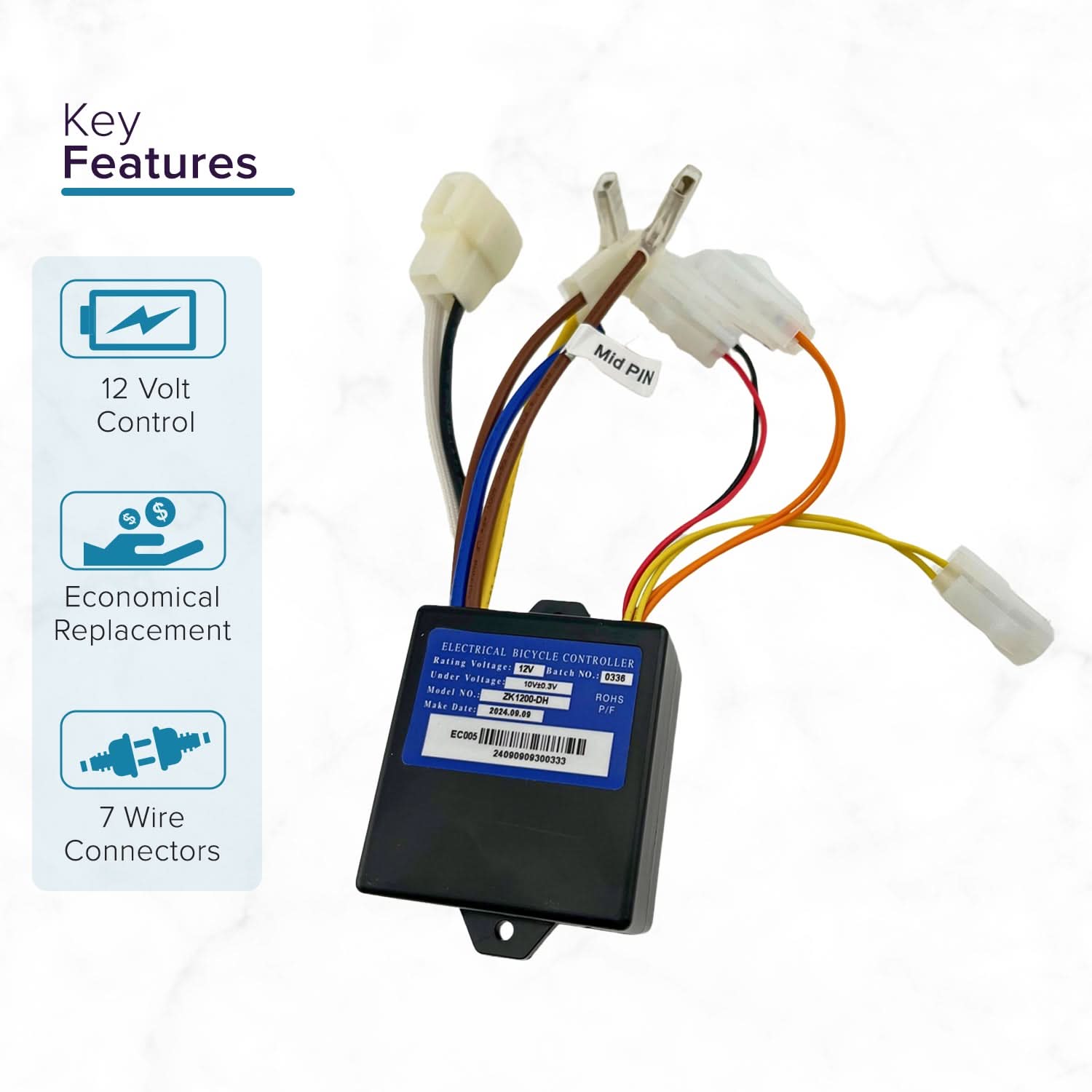 electrical bicycle controller 12v Troxus E-bike Accessories Model No Genuine Razor Power Core E90