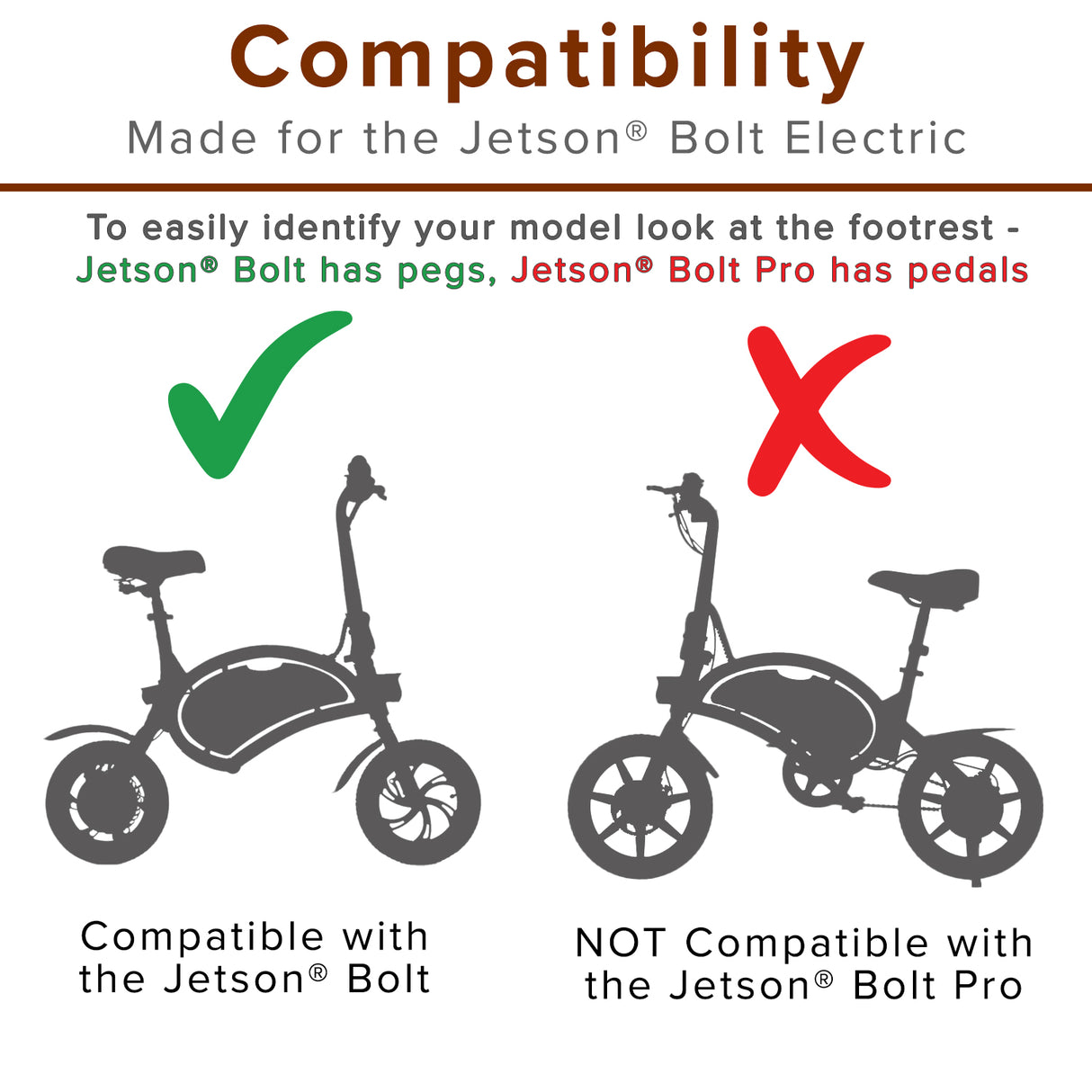 6-Wire Hand Throttle & Grip Set for the Jetson® Bolt Folding Electric Bike
