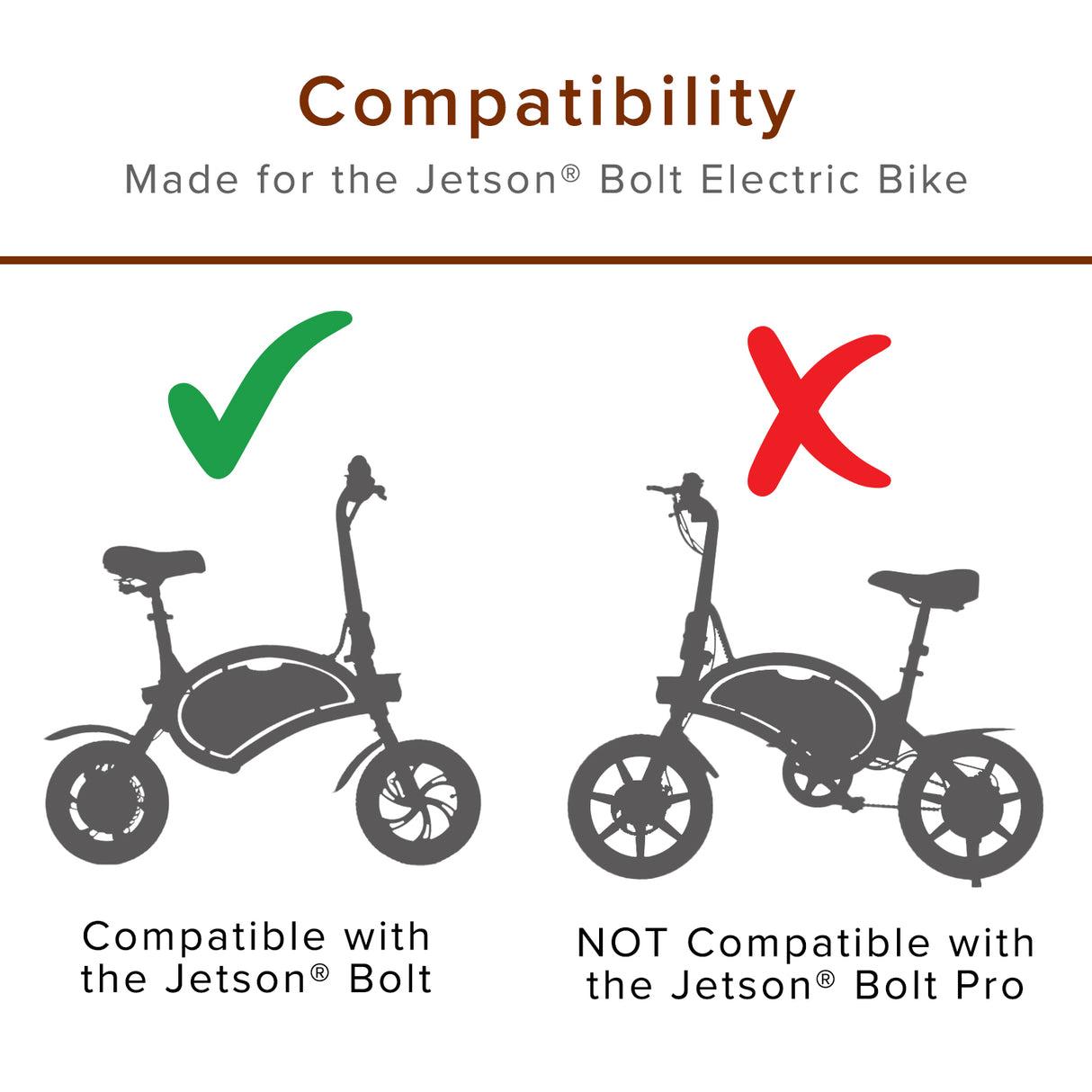 6-Wire Hand Throttle & Grip Set for the Jetson® Bolt Folding Electric Bike