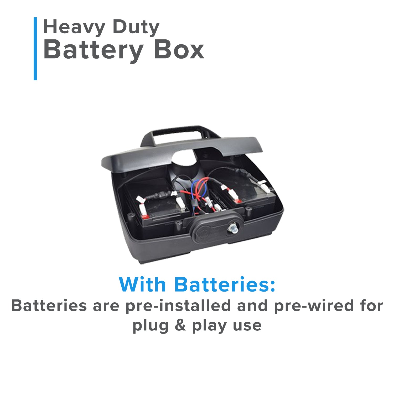 Standard Capacity Battery Box Assembly for the Go-Go Elite Traveller (SC40E/SC44E)