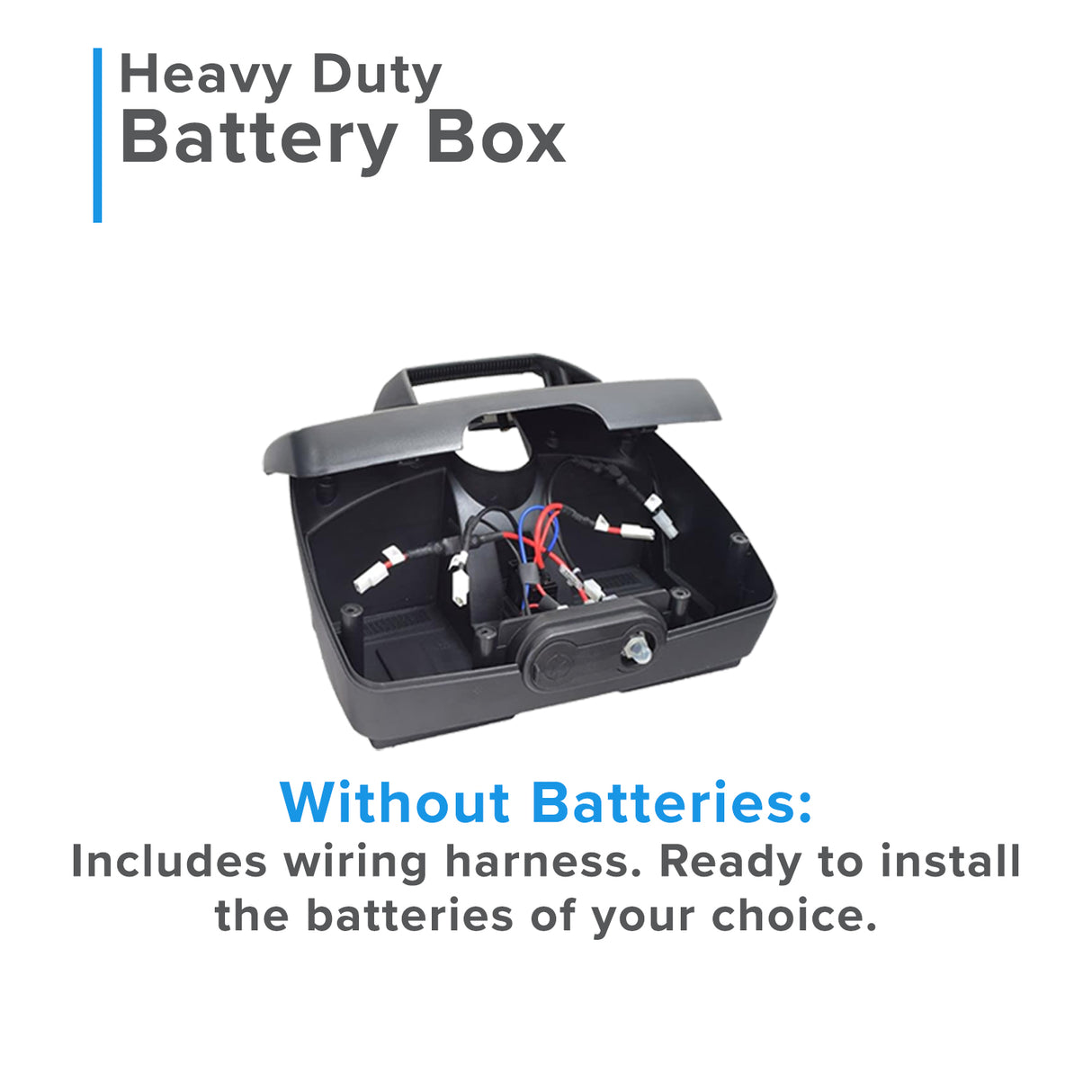 Standard Capacity Battery Box Assembly for the Go-Go Elite Traveller (SC40E/SC44E)