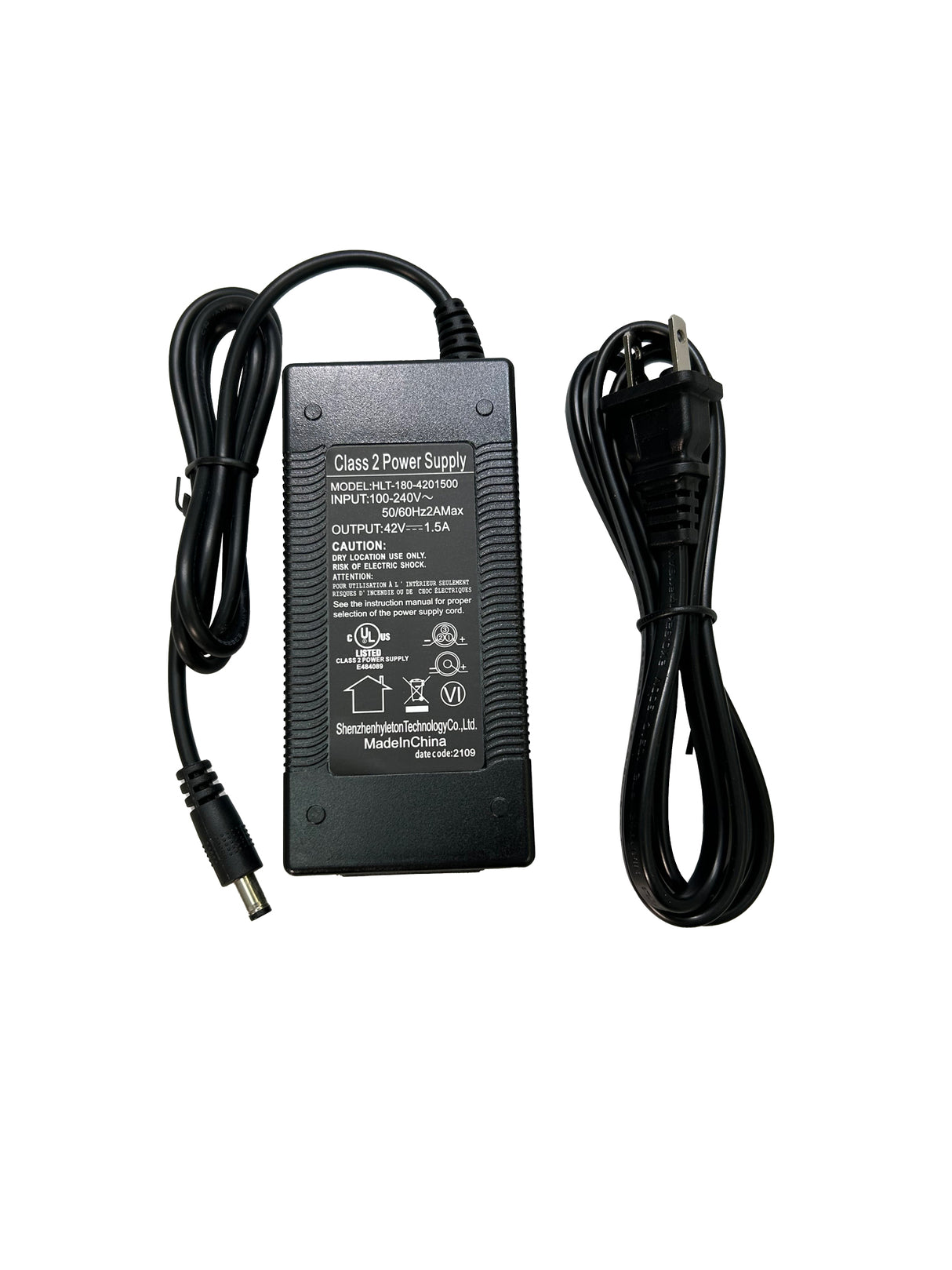 42 Volt Charger for Lithium Electric Scooters & E-Bikes