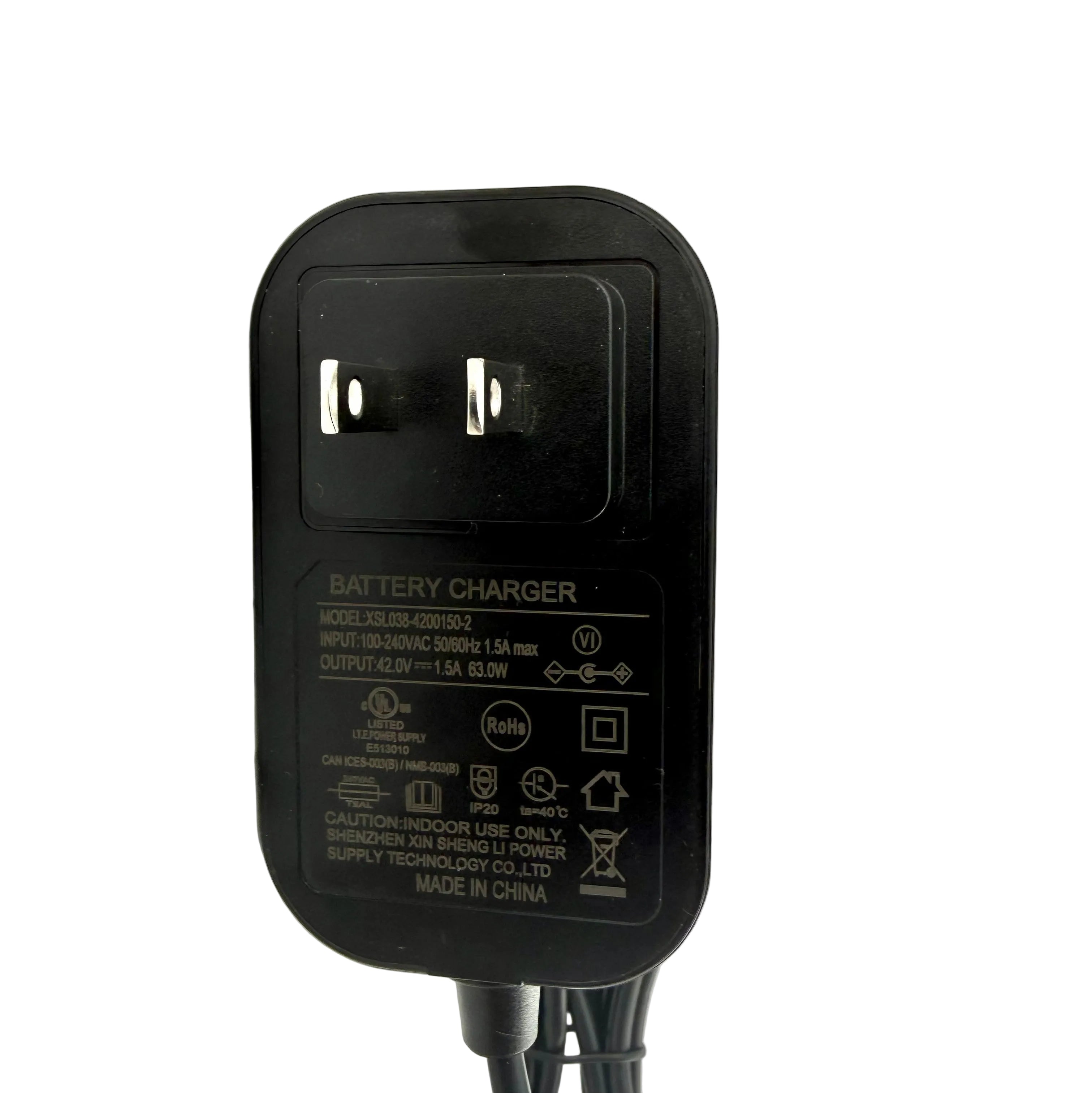 42 Volt 1.5 Amp Li-Ion Battery Charger for the Volpam Q1 Electric Scooter (Original)
