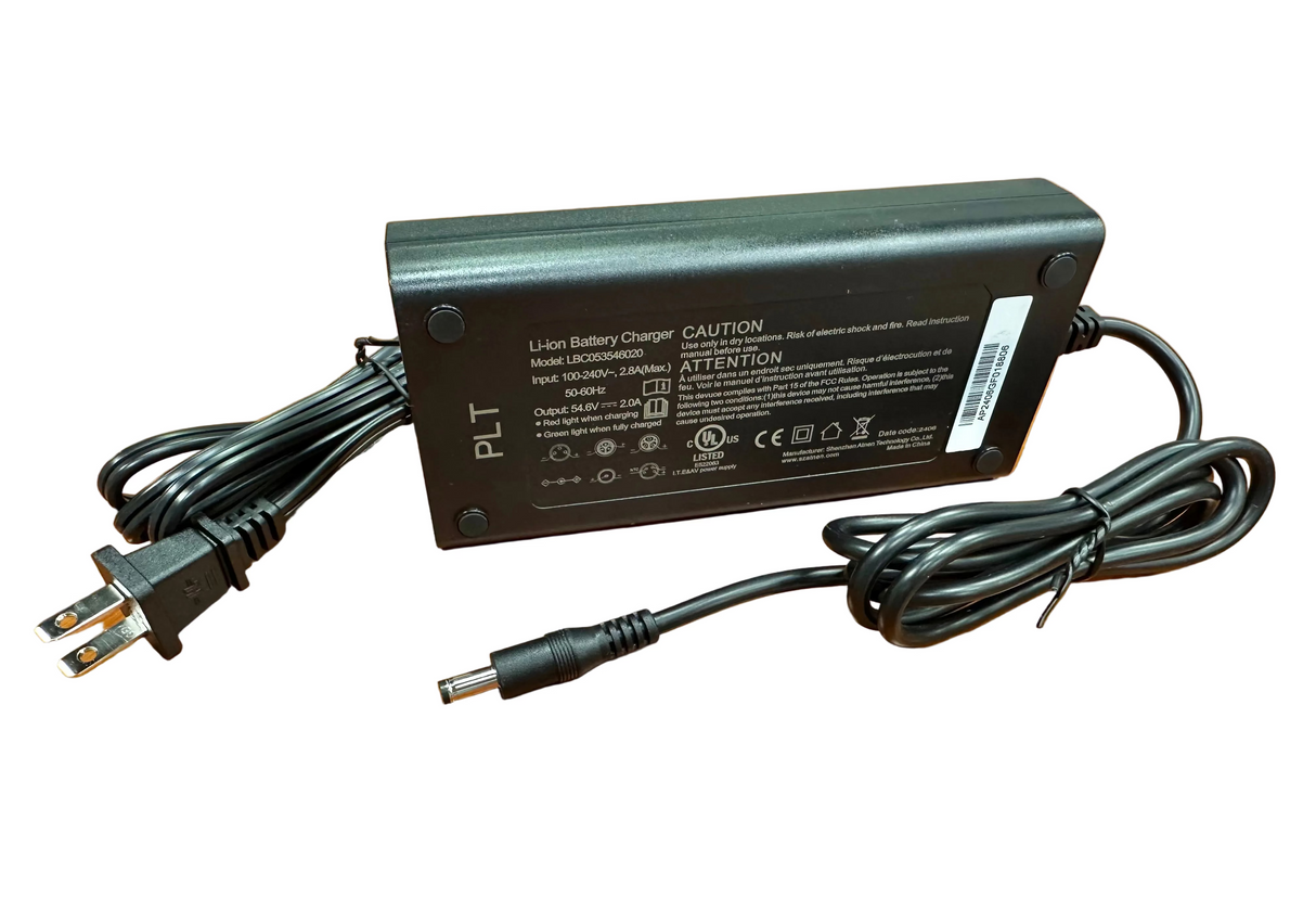 Replacement lithium battery charger for the Caroma P1 P5 and P7 with coaxial connector. 
