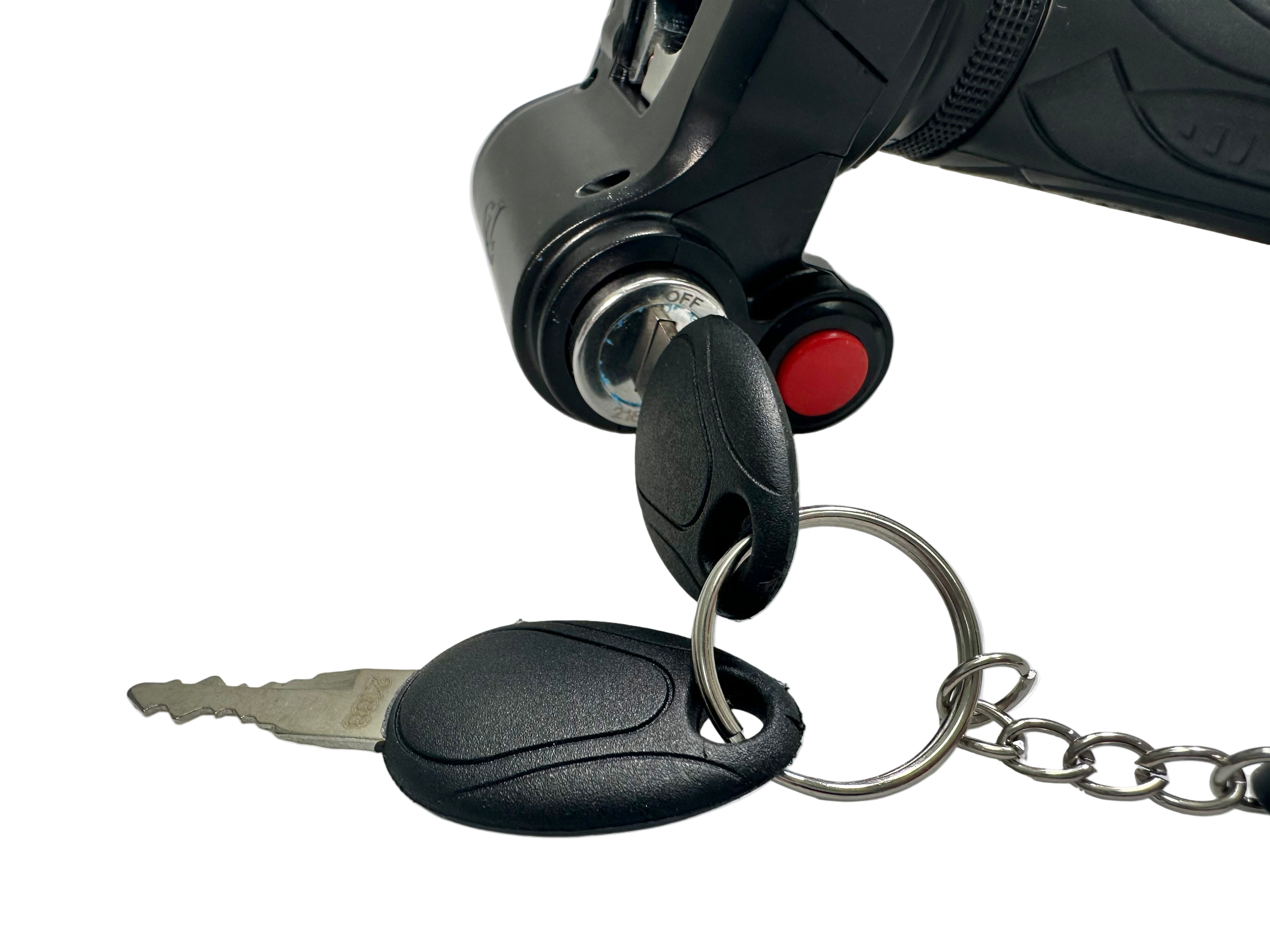 48 Volt Throttle with 7 Wire Connector, Keyswitch, and Keys for the Caroma Z2 Electric Scooter