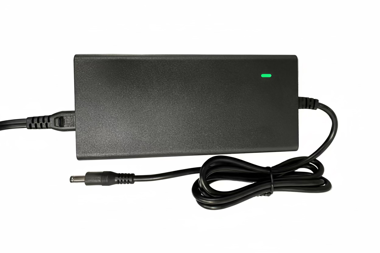 54.6 Volt 2.0 Amp Coaxial Lithium Battery Charger for Caroma P1, P5, & P7 Electric Scooters
